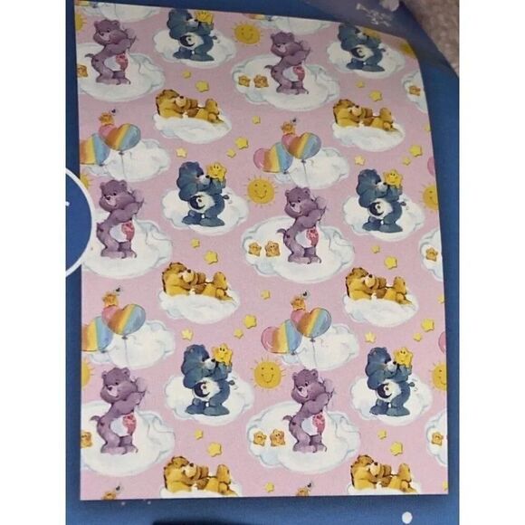 Care Bears Super Soft Plush Throw Blanket 50 X 70” Rainbow Balloons Stars NEW - Picture 8 of 13